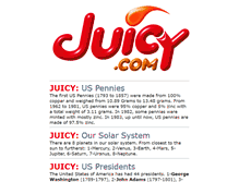 Tablet Screenshot of juicy.com